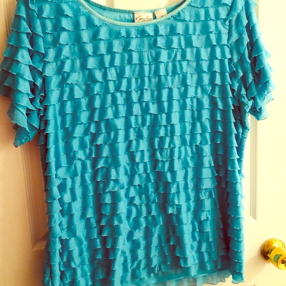 Ruffled blouse